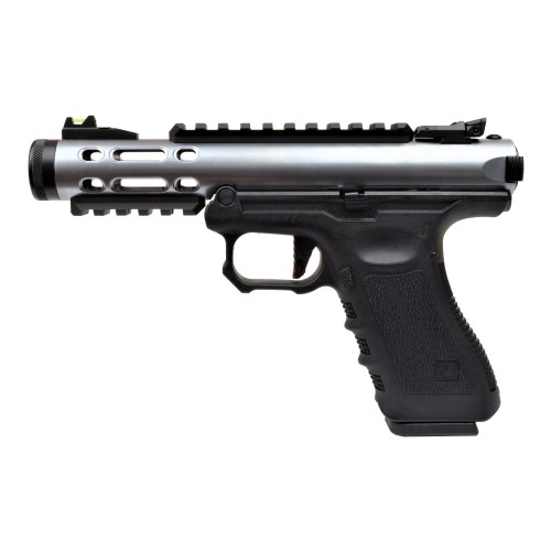 WE GAS PISTOL GALAXY G SERIES SILVER (WGX1-SV)