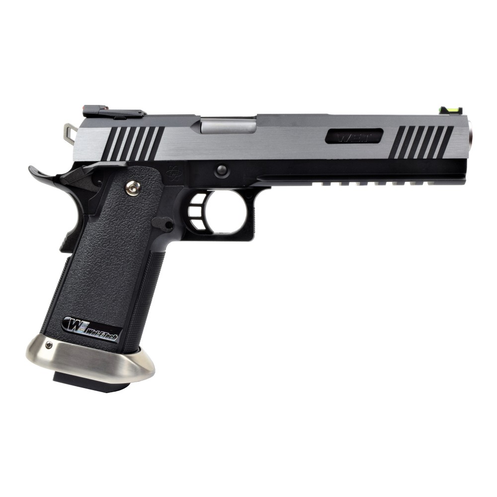 WE PISTOLA A GAS HI-CAPA 6.0 I-REX SILVER / SILVER BARREL (WH18A2-2TSV)