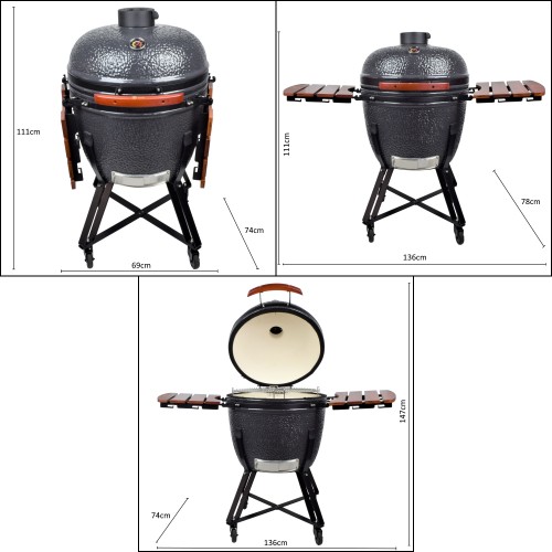 RHINO KAMADO XL GREY (RHINO-XL-G)