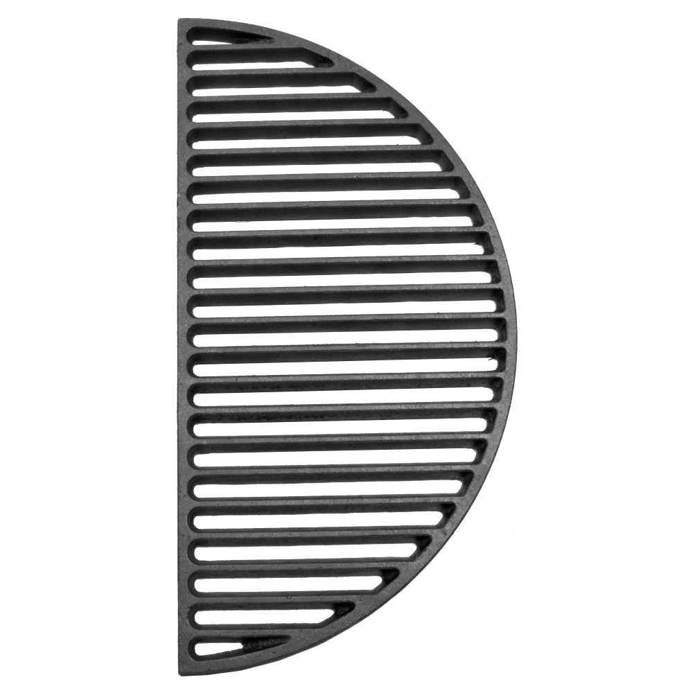 RHINO KAMADO HALF MOON CAST IRON COOKING GRID FOR L SERIES (RHINO-HCG-L)