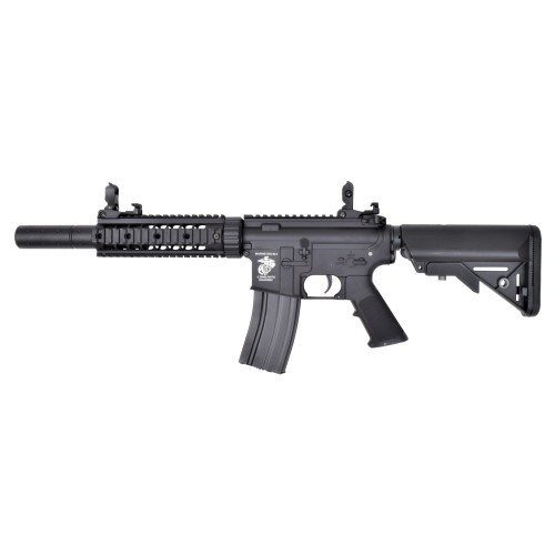 D|BOYS ELECTRIC RIFLE M4 7" METAL BODY ETU VERSION BLACK (3881M-UP)