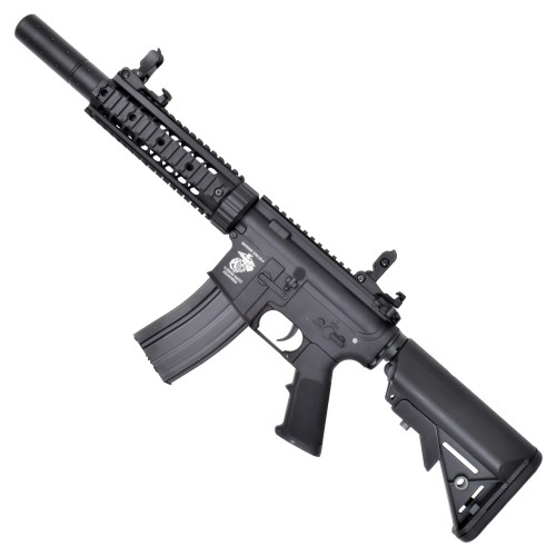 D|BOYS ELECTRIC RIFLE M4 7" METAL BODY ETU VERSION BLACK (3881M-UP)