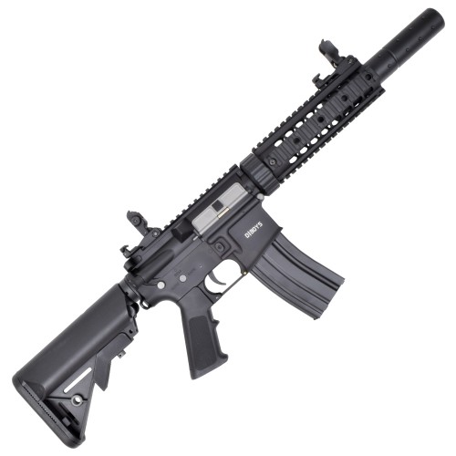 D|BOYS ELECTRIC RIFLE M4 7" METAL BODY ETU VERSION BLACK (3881M-UP)