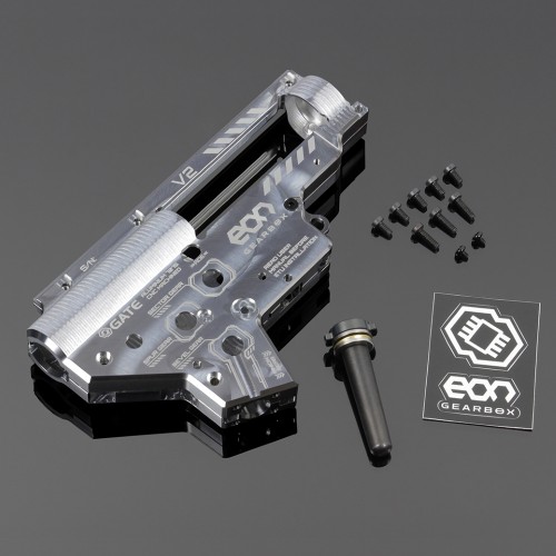 GATE EON GEARBOX SHELLS V2 - SILVER (EON-GB2-S)