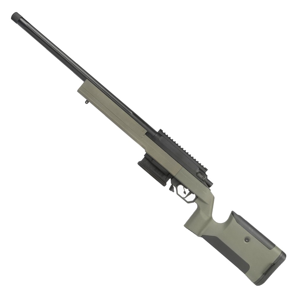 Fucile Sniper Softair M52 Bolt Action A Molla, Kit Completo Con Ottica E Bipiede, 0.9 Joule