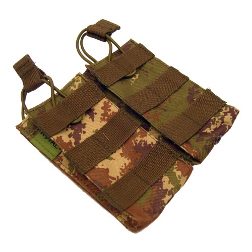 ROYAL DOUBLE 5.56 MAGAZINE POUCH ITALIAN CAMO (RP-1098-TC)