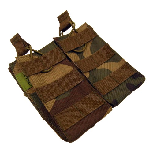 ROYAL DOUBLE 5.56 MAGAZINE POUCH WOODLAND (RP-1098-WOOD)