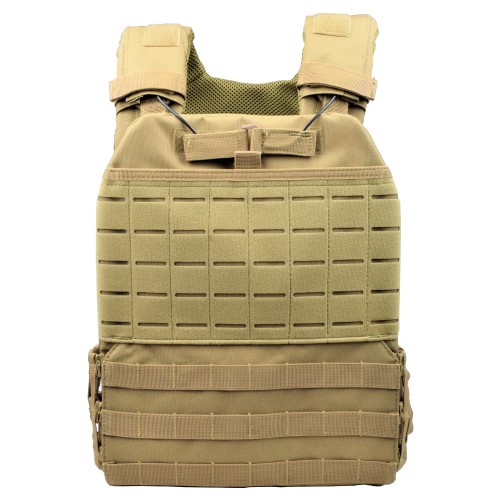 EXAGON TACTICAL VEST PLATE CARRIER DARK EARTH (EX-VT473T)