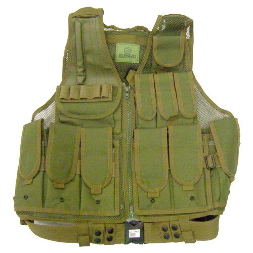 EXAGON TACTICAL VEST GREEN (BD-V45V)