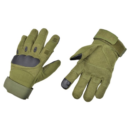 JS-TACTICAL WARRIOR SHOOTING GLOVES 310 OLIVE DRAB M SIZE (JSWAR-GL310-VM)