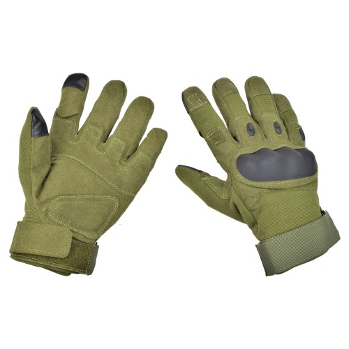 JS-TACTICAL WARRIOR SHOOTING GLOVES 310 OLIVE DRAB L SIZE (JSWAR-GL310-VL)