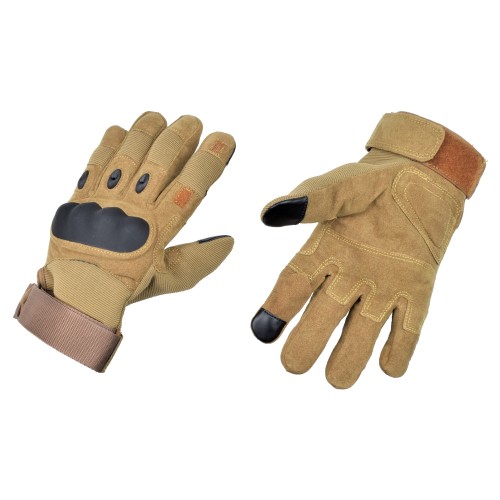 JS-TACTICAL WARRIOR SHOOTING GLOVES 310 TAN M SIZE (JSWAR-GL310-TM)