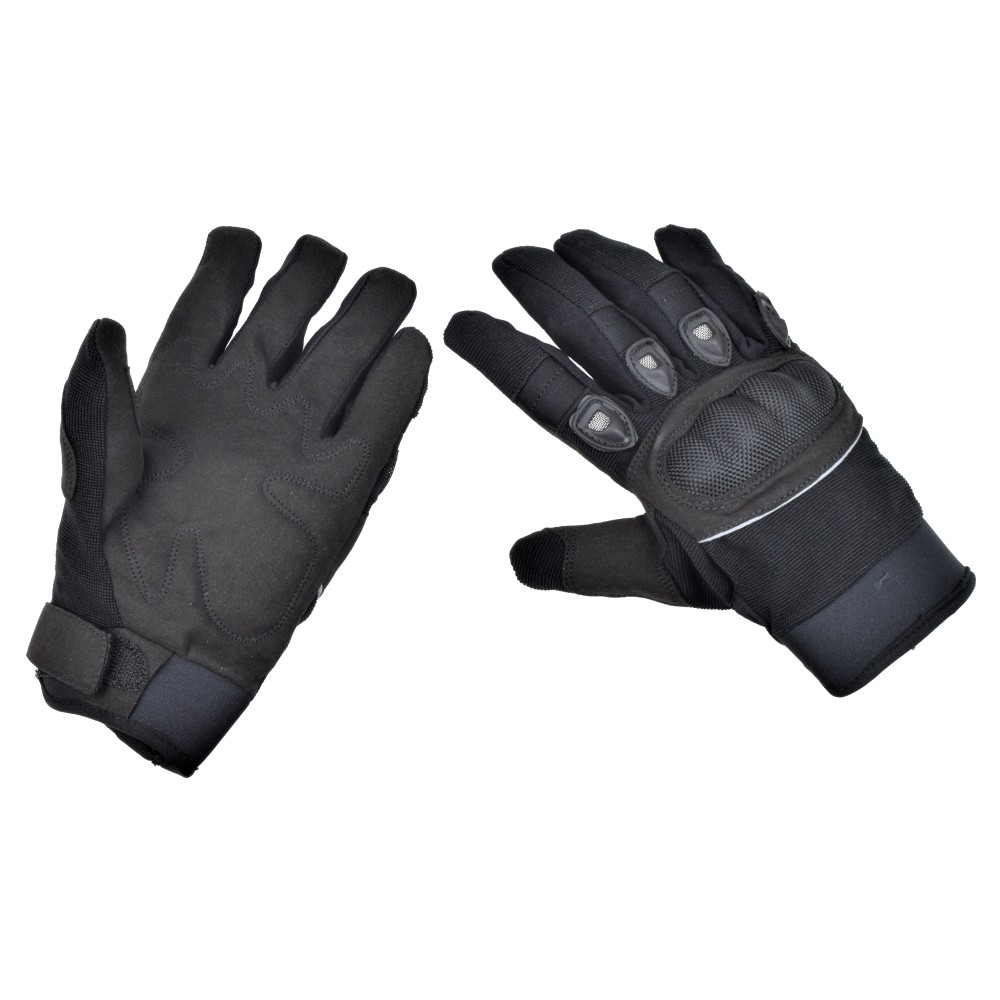 JS-TACTICAL WARRIOR TACTICAL GLOVES 130 BLACK M SIZE (JSWAR-GL30-BM)