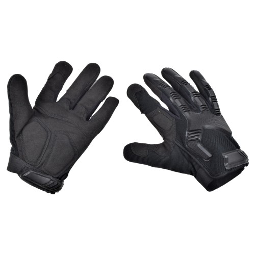 JS-TACTICAL WARRIOR TACTICAL GLOVES 167 BLACK M SIZE (JSWAR-GL167-BM)