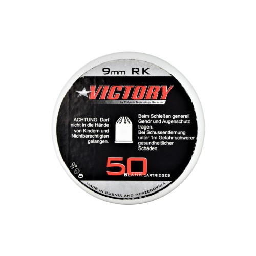 VICTORY BLANK CARTRIDGES .380 (9mm R.K.) 50pcs (PG-B105)