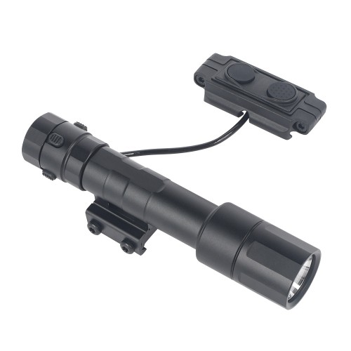 WADSN TACTICAL LED FLASHLIGHT 1300 LUMENS BLACK (WD4075-B)