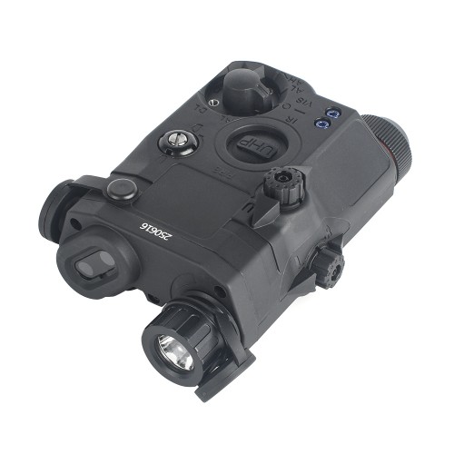 WADSN AIMING DEVICE RED/IR LASER WITH LED IR BLACK (WD6069-B)