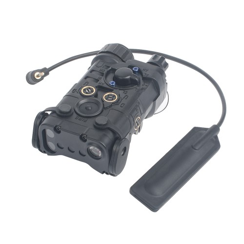 WADSN AIMING DEVICE RED/IR LASER WITH IR LED BLACK (WD6072-B)