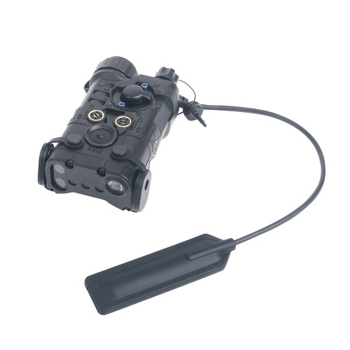 WADSN AIMING DEVICE RED/IR LASER WITH IR LED BLACK (WD6072-B)