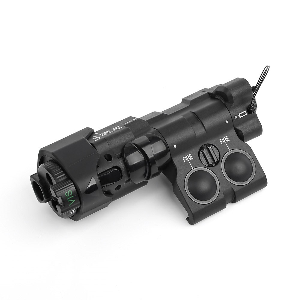 WADSN AIMING DEVICE RED/IR LASER WITH WHITE/IR LED BLACK (WD6075-B)