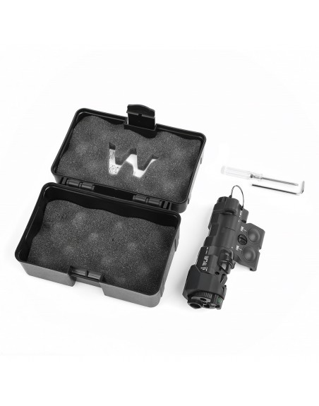 WADSN AIMING DEVICE RED/IR LASER WITH WHITE/IR LED BLACK (WD6075-B ...
