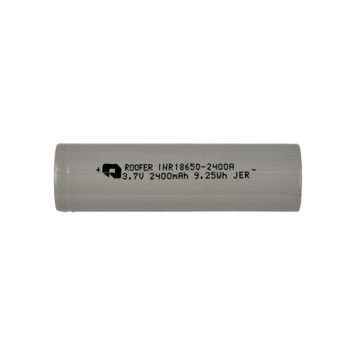 FUEL RC LI-ION RECHARGEABLE BATTERY 3.7V X 2400MAH FOR FLASHLIGHTS (FL-3.7X2400)