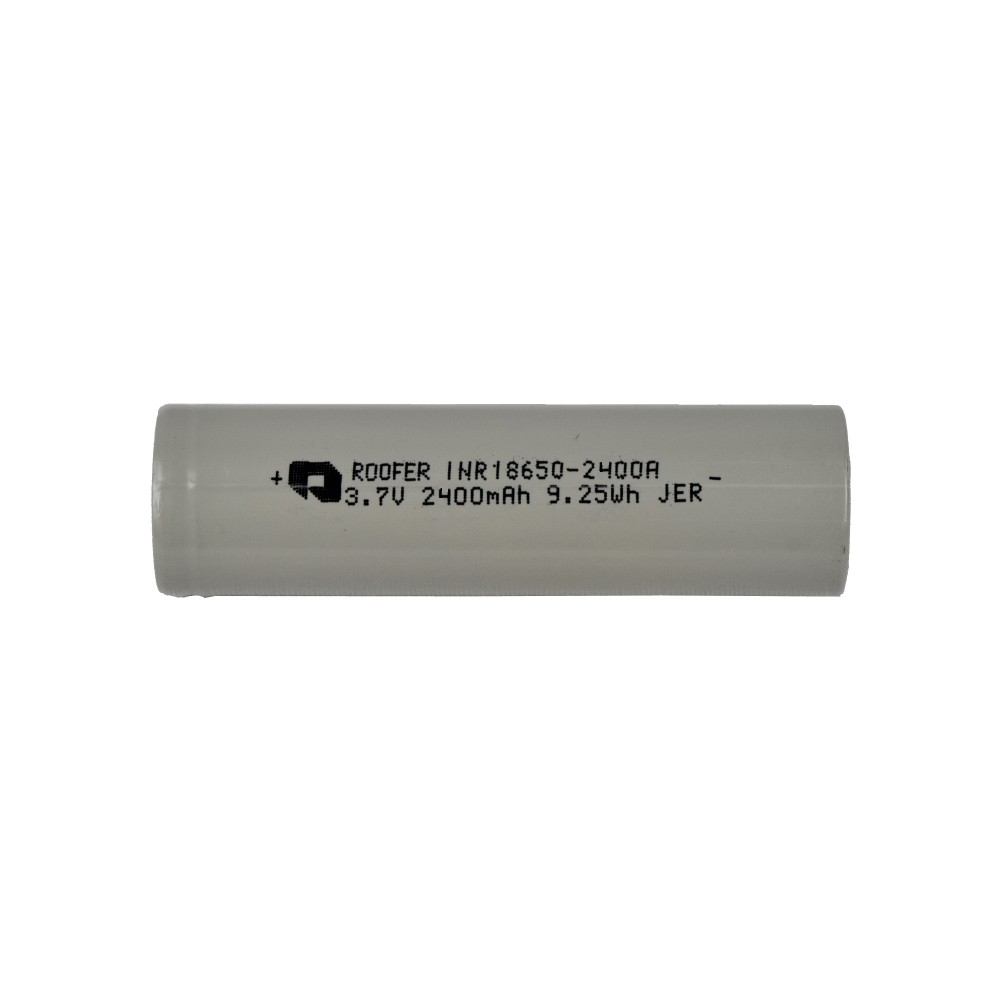 FUEL RC LI-ION RECHARGEABLE BATTERY 3.7V X 2400MAH FOR FLASHLIGHTS (FL-3.7X2400)