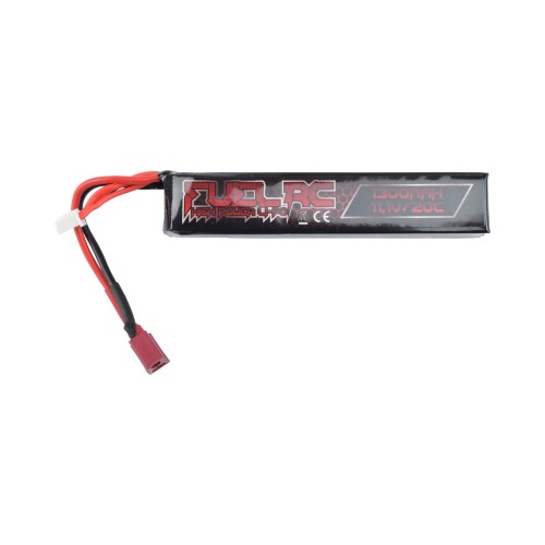 FUEL BATTERIA LI-PO 11.1V X 1300MAH 20C STICK CONNETTORE DEANS (FL-11.1X1300-DE)