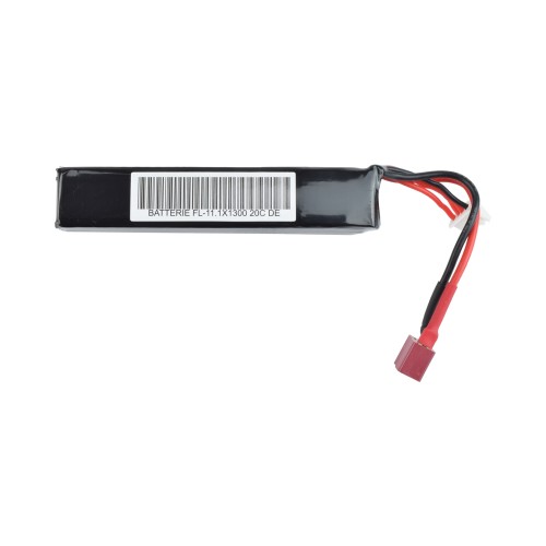 FUEL BATTERIA LI-PO 11.1V X 1300MAH 20C STICK CONNETTORE DEANS (FL-11.1X1300-DE)