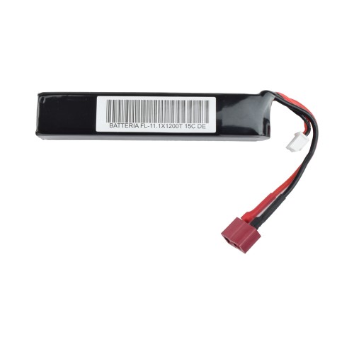 FUEL BATTERIA LI-PO 11.1V X 1200MAH 15C STICK CONNETTORE DEANS (FL-11.1X1200T-DE)