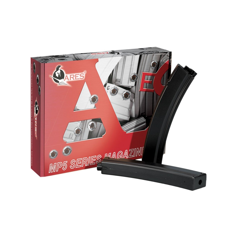 ARES BOX 10X MID-CAP MAGAZINES 95 ROUNDS FOR MP5 BLACK (AR-MAG-B-016)