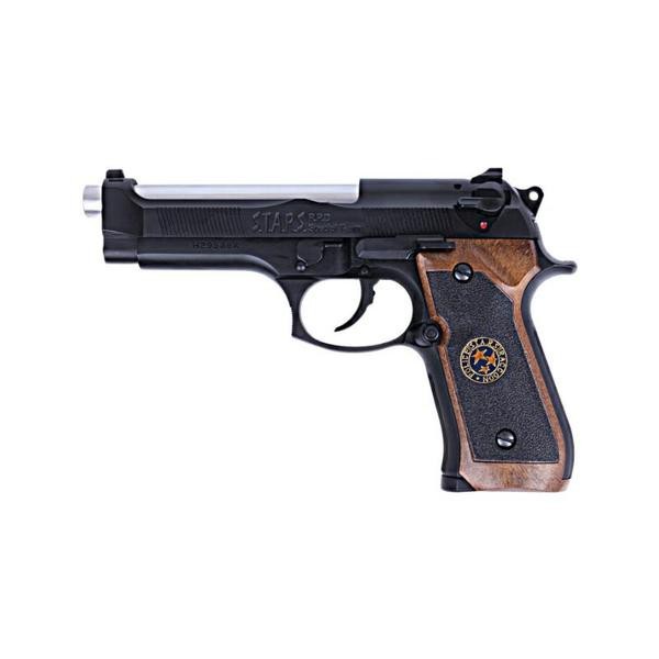 WE PISTOLA A GAS M92 BIOHAZARD NERA (W2058B)