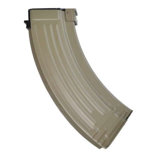 JS-TACTICAL HI-CAP 500 ROUNDS MAGAZINE WITH CORD FOR AK TAN (JS-CARK47T)