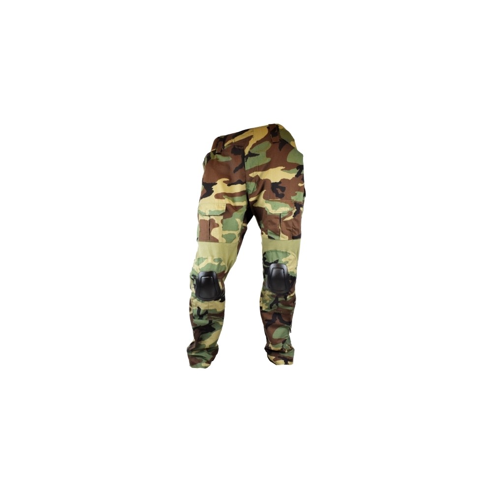 JS-TACTICAL COMBAT TROUSERS JS-WARRIOR WOODLAND XL (JSWAR-PT-W-XL)