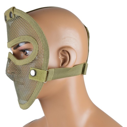 ROYAL STEEL MESH MASK TAN (KR003T)