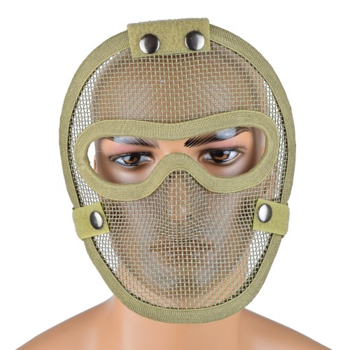 ROYAL STEEL MESH MASK TAN (KR003T)