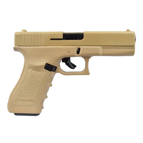 BRUNI GUNS BLANK PISTOL TOP FIRING GAP CALIBER 9MM DESERT (BR-1401D)