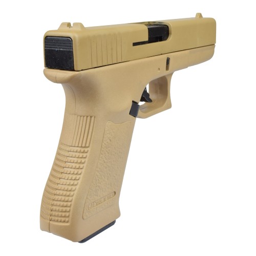 BRUNI GUNS BLANK PISTOL TOP FIRING GAP CALIBER 9MM DESERT (BR-1401D)