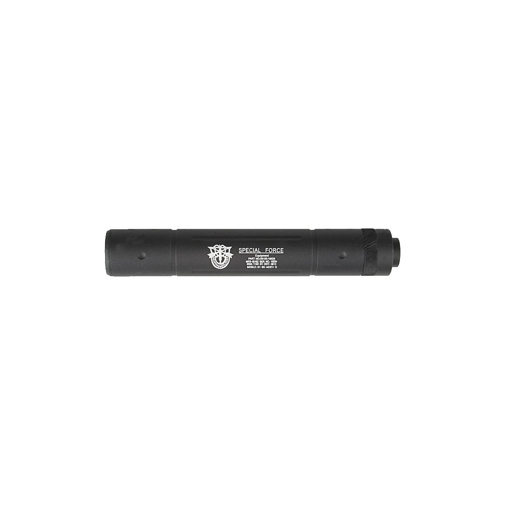 BIG DRAGON SILENCER 195mm BLACK (BD-0447)