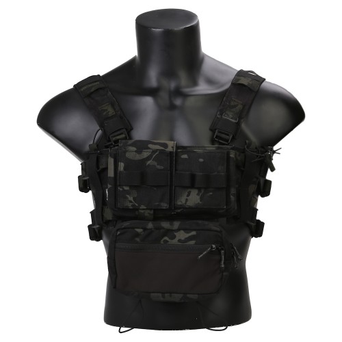 EMERSONGEAR TACTICAL CHEST RIG MULTICAM BLACK (EM2961MCBK)