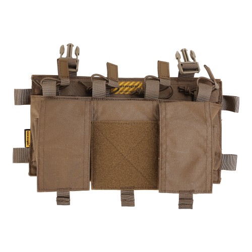 EMERSONGEAR TRIPLA TASCA PORTA CARICATORI 5.56 PER CHEST RIG COYOTE BROWN (EM7367CB)