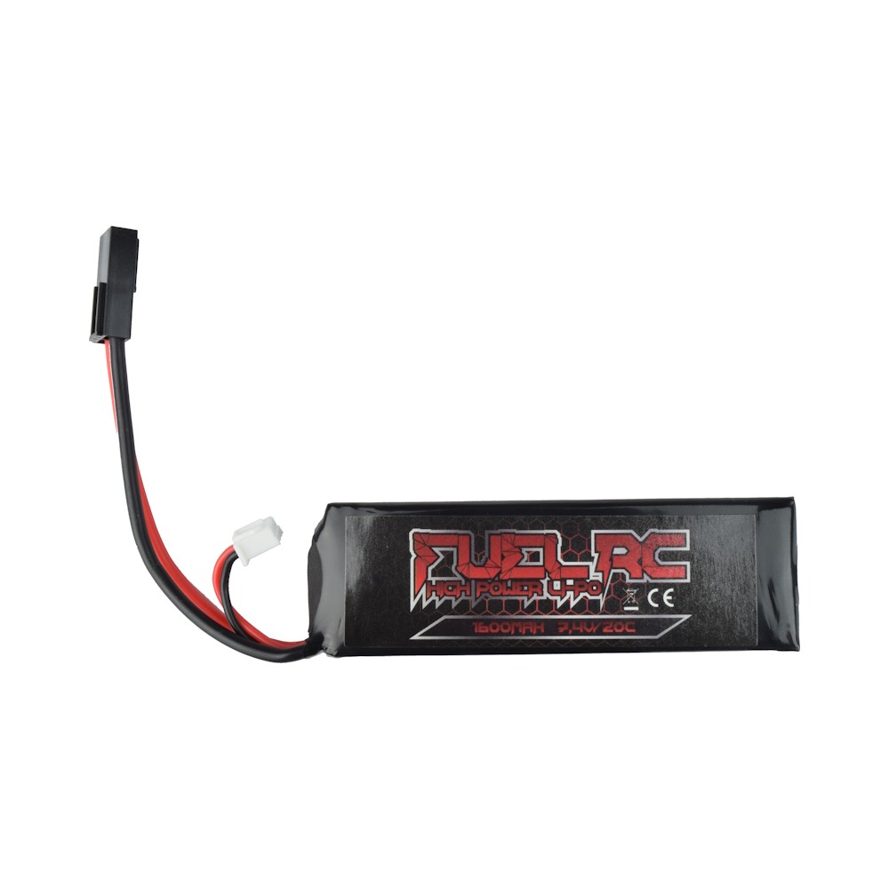 FUEL BATTERIA Li-Po 7.4v x 1600mAh 20C (FL-7.4X1600B)