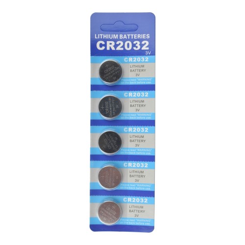 FUEL LITHIUM COIN CELL BATTERY 3V CR2032 - 5 PIECES (FL-CR2032)