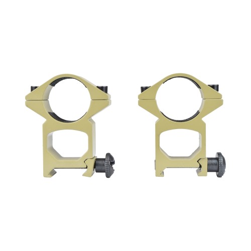 JS-TACTICAL ANELLI ALTI 1" PER SLITTE 20mm TAN (JS-M2006T)