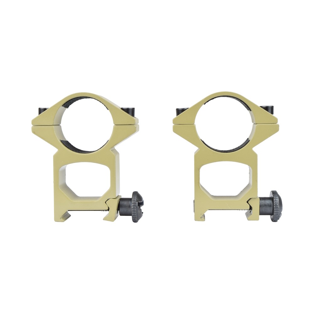 JS-TACTICAL HIGH RINGS MOUNT 1" FOR 20mm RAILS TAN (JS-M2006T)