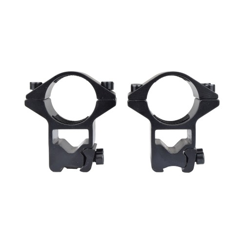 JS-TACTICAL HIGH RINGS MOUNT 1" FOR 11MM RAILS BLACK (JS-M2007)