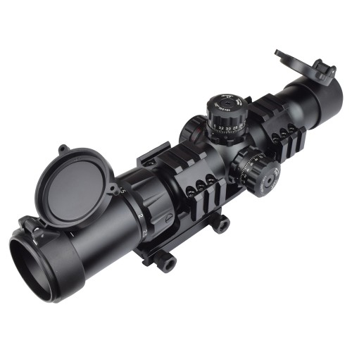 JS-TACTICAL SCOPE ZOOM 1.5X-4X LENS 30MM (JS-1.5-4X30BE)