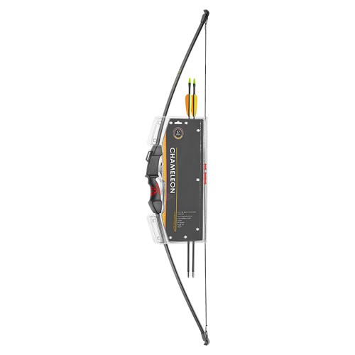 EK ARCHERY YOUTH RECURVE BOW CHAMELEON 10-15 LBS BLACK (RE 012Y)