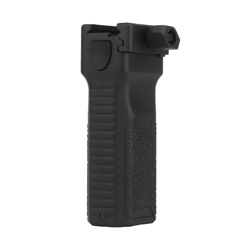 WOSPORT GRIP WITH EXTENSIBLE BIPOD BLACK (WO-EX052)