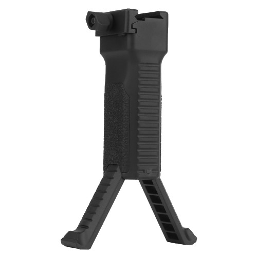 WOSPORT GRIP WITH EXTENSIBLE BIPOD BLACK (WO-EX052)